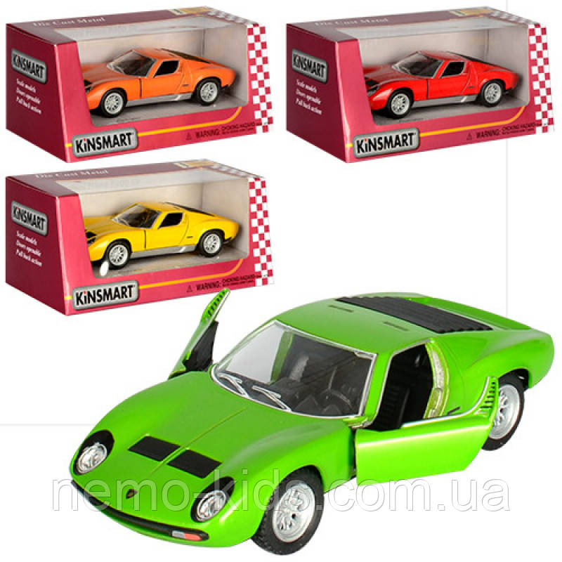 Машина інертна Kinsmart Lamborghni KT-5390-W 12.5 см