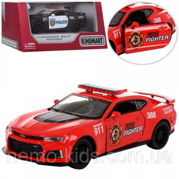 Машина інертна Kinsmart Сhevrole Сamaro ZL1 KT5399WPR 12 см