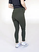 Лосини для вагітних (хакі), фото 3