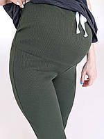 Лосини для вагітних (хакі), фото 2
