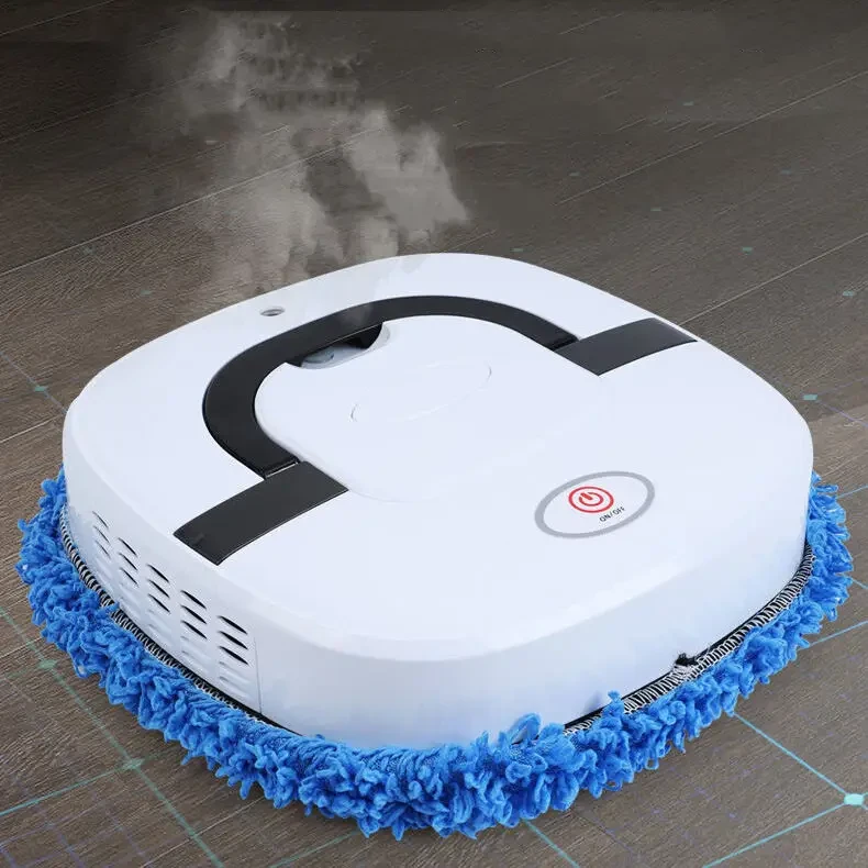 Автоматичний робот-швабра Sweeper для прибирання, Побутовий розумний пилосос USB, Машина для мокрого та сухого прибирання