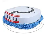 Автоматичний робот-швабра Sweeper для прибирання, Побутовий розумний пилосос USB, Машина для мокрого та сухого прибирання, фото 4