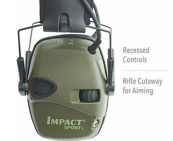 Тактичні навушники з активним шумоподавленням Howard для стрільців, армії, мисливців, GP23