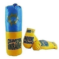 Боксерська груша "Україна", з рукавичками 4828 (велика)