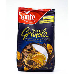 Гранола Go On Nutrition Granola Gold with Chocolate and Orange 300g