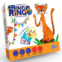 Гра настільна карткова Danko t. "Bingo Ringo" GBR-01-01U, укр, 56 карток