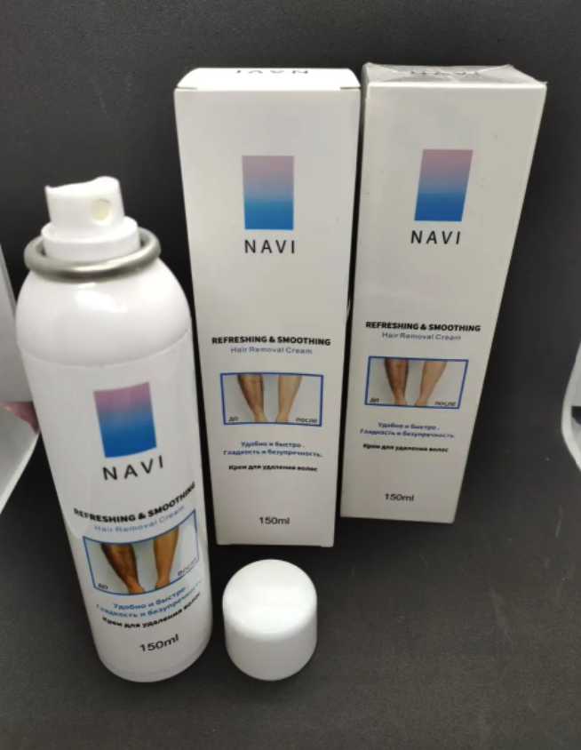 Средство для депиляции волос Navi Removal hair Cream - фото 5 - id-p1678190107