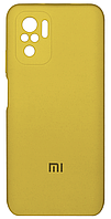 Силікон Xiaomi Redmi Note 10/Note 10S yellow Silicone Case