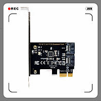 Настольная карта расширения Pci-E To Sata3.0, карта riser, жесткий диск адаптера 6G