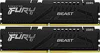 Память Kingston FURY 32 GB (2x16GB) DDR5 5200 MHz Beast Black (KF552C40BBK2-32)