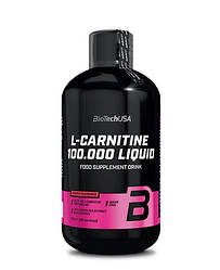 Рідкий Л-карнитин - L-Carnitine 100.000 Liquid - BioTech - 500 мл