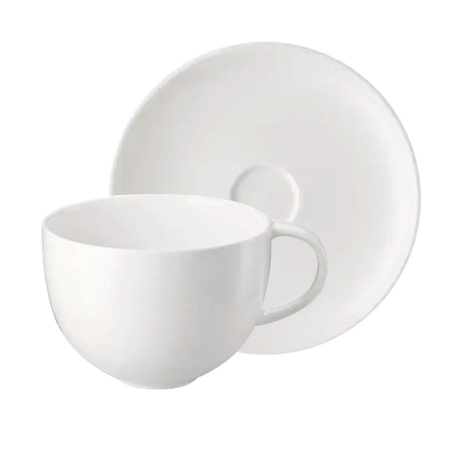Чашка з блюдцем Rosenthal Brillance White 250 мл 10530-800001-14675