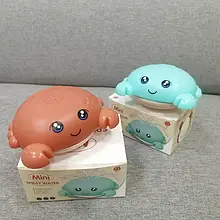 Іграшка для ванної Краб з фонтаном 7019 фонтанчик іграшковий у ванну