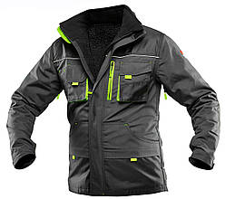 Куртка робоча зі знімною утепленою підкладкою SteelUZ 4S LIME, зріст 176 см