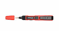 Индикатор напряжения YATO контрольный сетевой U=70-1000 V, l=145 мм [6/120]