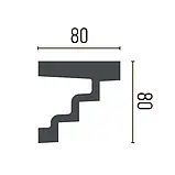Карниз стельовий P887, довжина 2,00м, Gaudi decor, фото 2