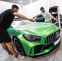 Поклейка антигравійної захисної плівки на авто Суми