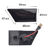 Повторювачі поворотів динамічні Opel Signum Vectra C 2003-2008, фото 2