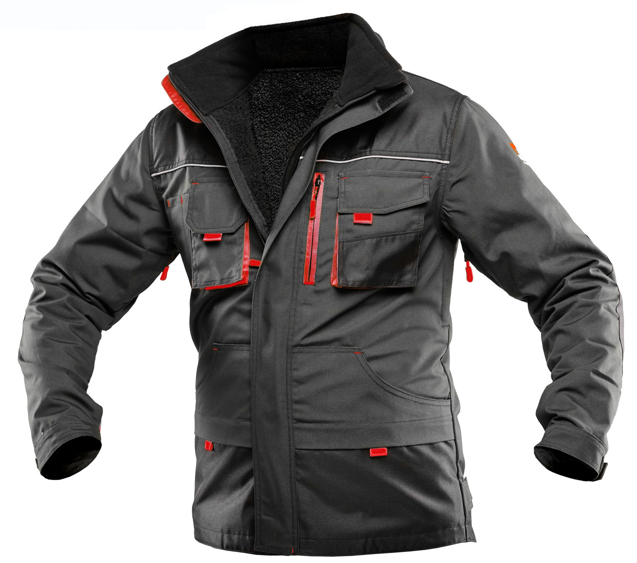 Куртка рабочая со съёмной утепленной подкладкой SteelUZ 4S RED рост 182 см - фото 1 - id-p1678226959