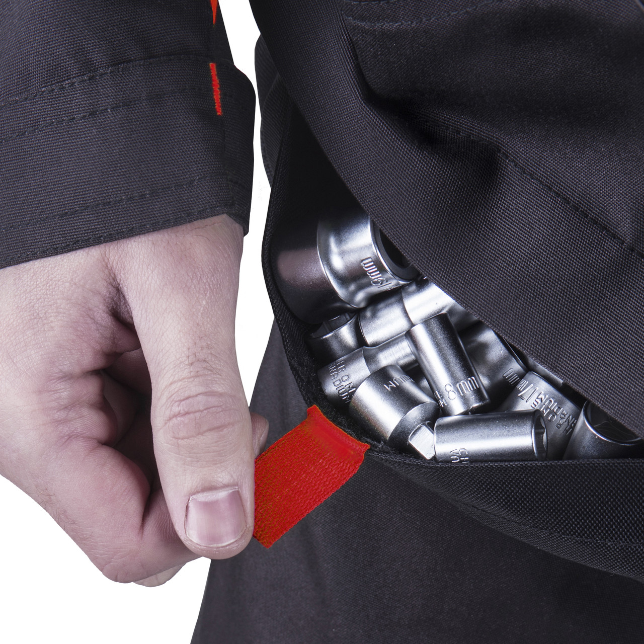 Куртка рабочая со съёмной утепленной подкладкой SteelUZ 4S RED рост 188 см - фото 4 - id-p1678228813