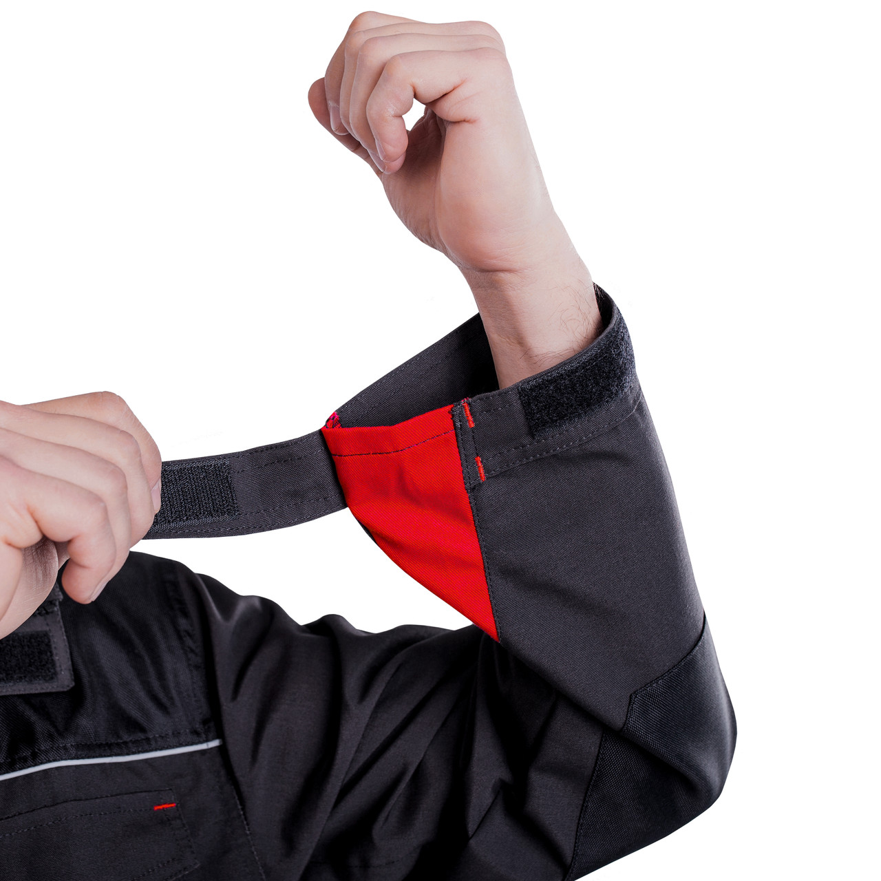 Куртка рабочая со съёмной утепленной подкладкой SteelUZ 4S RED рост 188 см - фото 6 - id-p1678228813