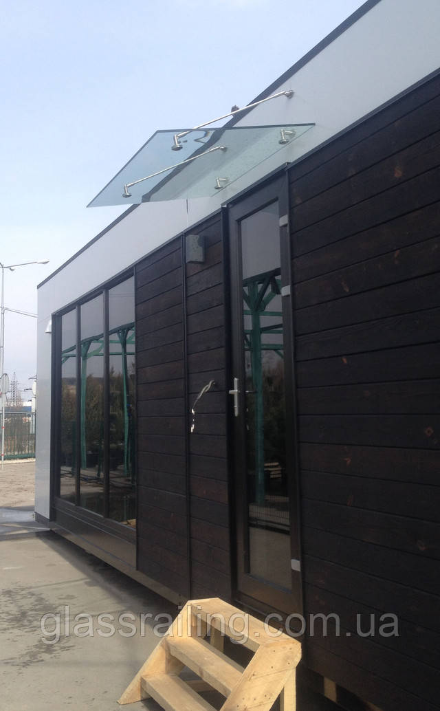 Навіс зі скла