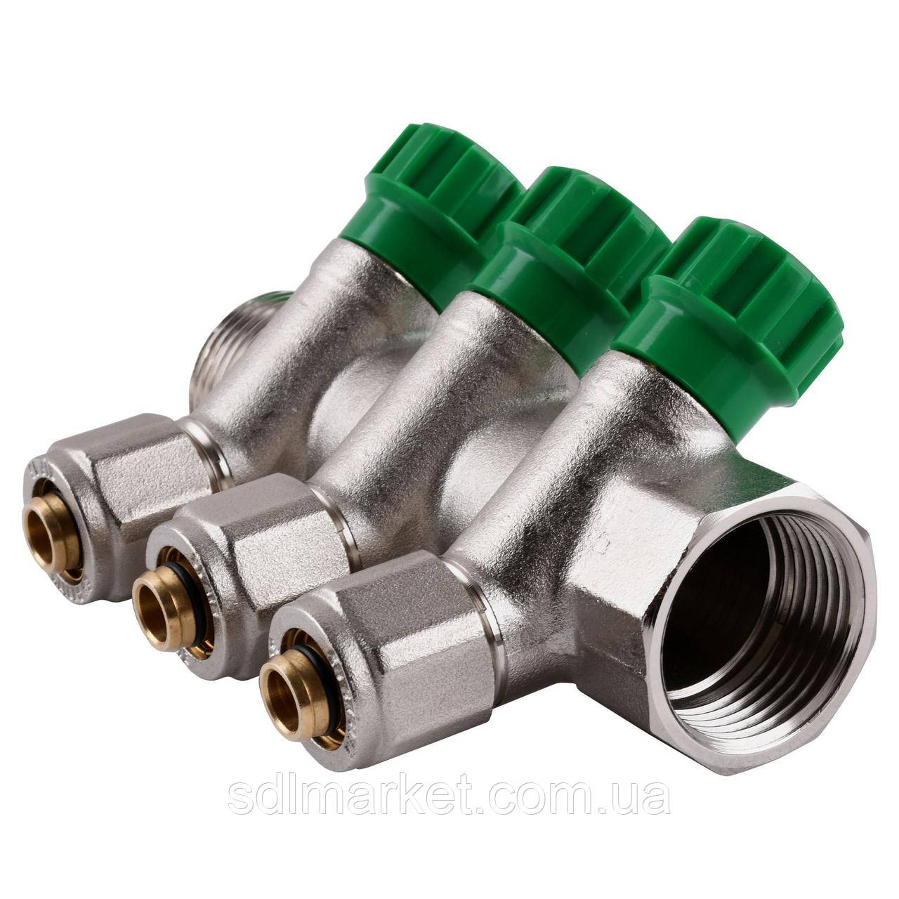 Колектор ECO 1016 1/2x3/4G - 3-й (під 35*) з перекриттям