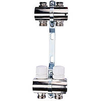 Колектор з регуляторами і кріплення ECO 001B 1x2