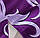 Килим вирізний 391 фіолетовий овал, фото 2