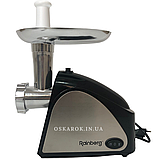 Електрична м'ясорубка RB-678, електром'ясорубка 3000 Вт для дому побутова, фото 5