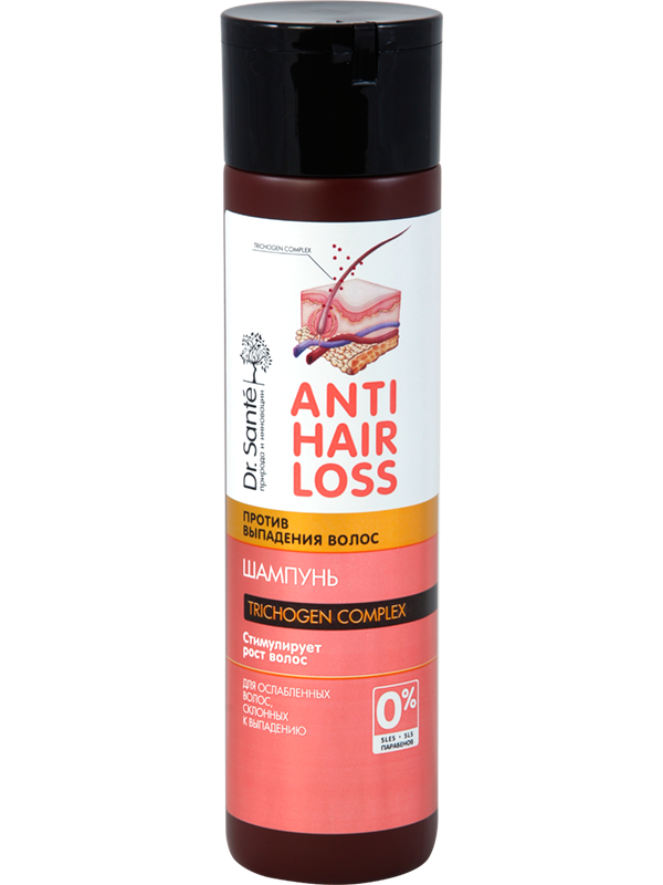 Шампунь для волосся 250 мл Dr.Sante Anti Hair Loss