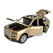 Дитяча машинка металева Автопром «Rolls-Royse» Ролс-Ройс, бронза, світло, звук, відкр двері, баг, капот, 15*7*5 (DL-41556), фото 6