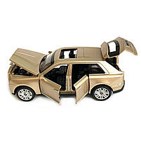 Дитяча машинка металева Автопром «Rolls-Royse» Ролс-Ройс, бронза, світло, звук, відкр двері, баг, капот, 15*7*5 (DL-41556), фото 7