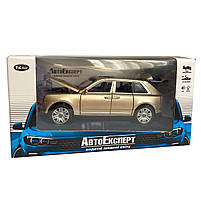 Дитяча машинка металева Автопром «Rolls-Royse» Ролс-Ройс, бронза, світло, звук, відкр двері, баг, капот, 15*7*5 (DL-41556), фото 8