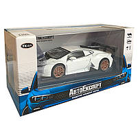 Іграшкова машинка металічна Lamborghini roger dubuis (Ламборгіні) "АвтоЕксперт", біла, світло, звук, інерція, відкр двері,, фото 5