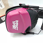 Активні навушники для стрільби Howard Leight Impact Sport Pink Design (США), фото 7