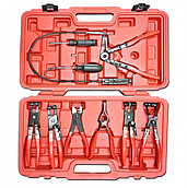 Набір затискачів, кліщів-знімачів хомутів / патрубків KBGlobal KB04029