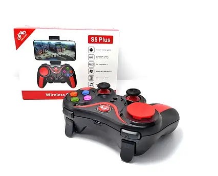 Ігровий бездротовий Bluetooth Gamepad Джойстик S5 plus Ігровий Геймпад, фото 1