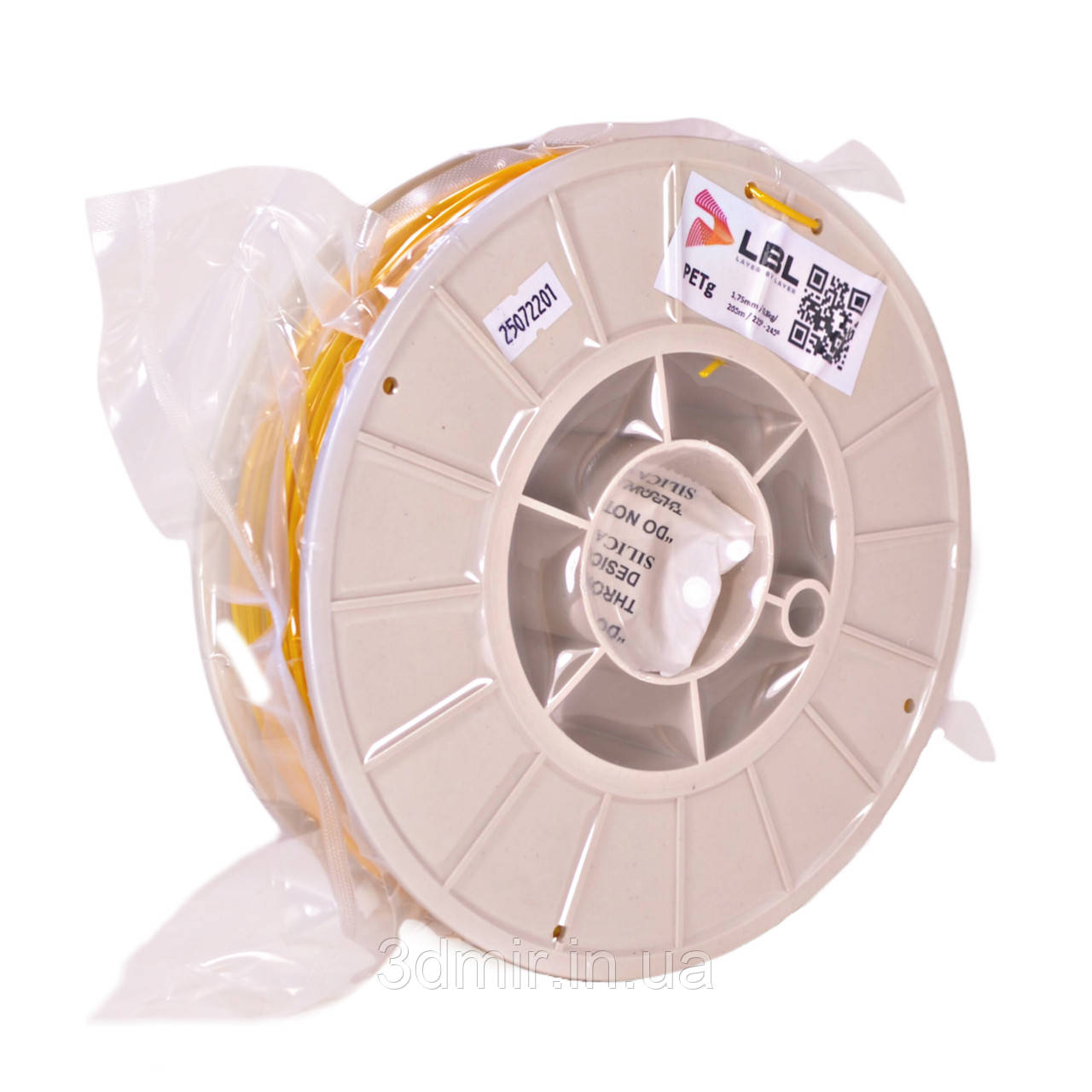 CoPET пластик для 3D принтера Жёлтый 0.800 кг / 230 м / 1.75 мм - фото 5 - id-p1678274047