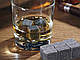 Камені для віскі Охолоджувальні камені для напоїв Whisky Stones 8 шт Дерев'яна коробка Сірий, фото 4
