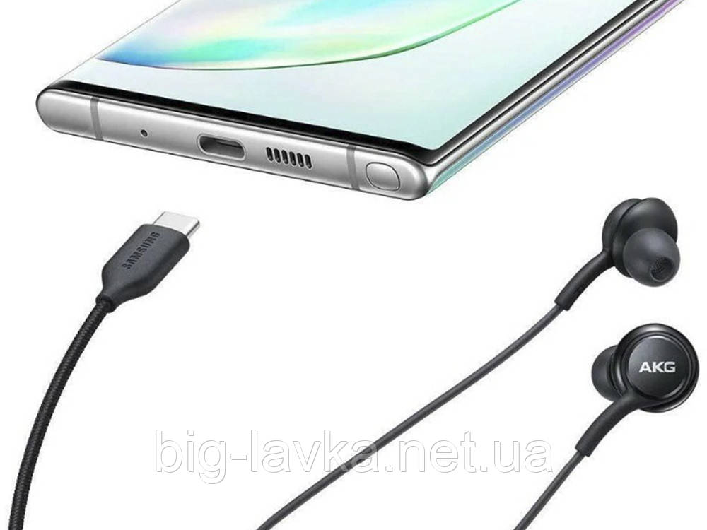 Гарнітура Samsung AKG IG955 Type С Type-С чорний