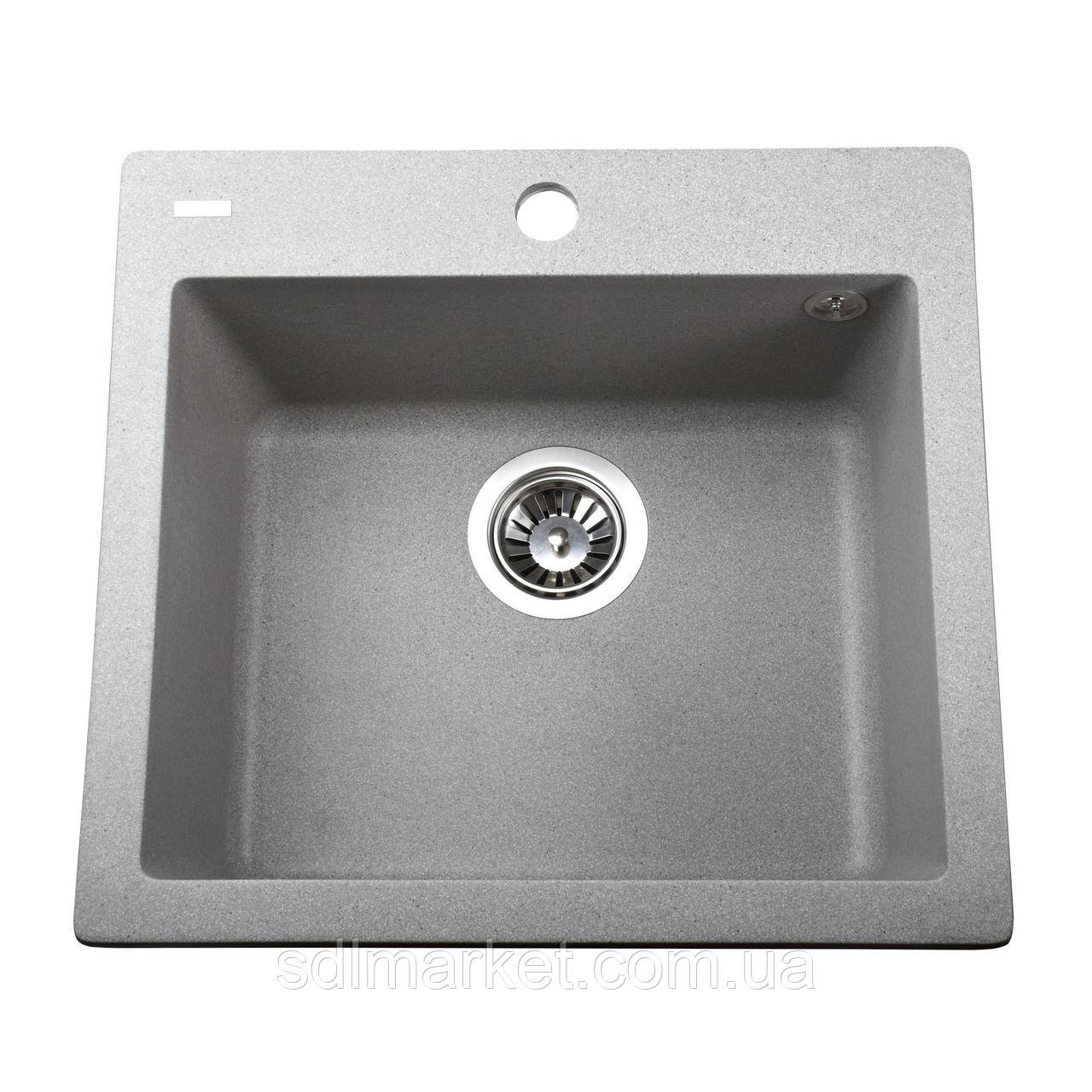 Гранатна милиця Globus Lux AOSTA сірий камінь 490x455м-А0005