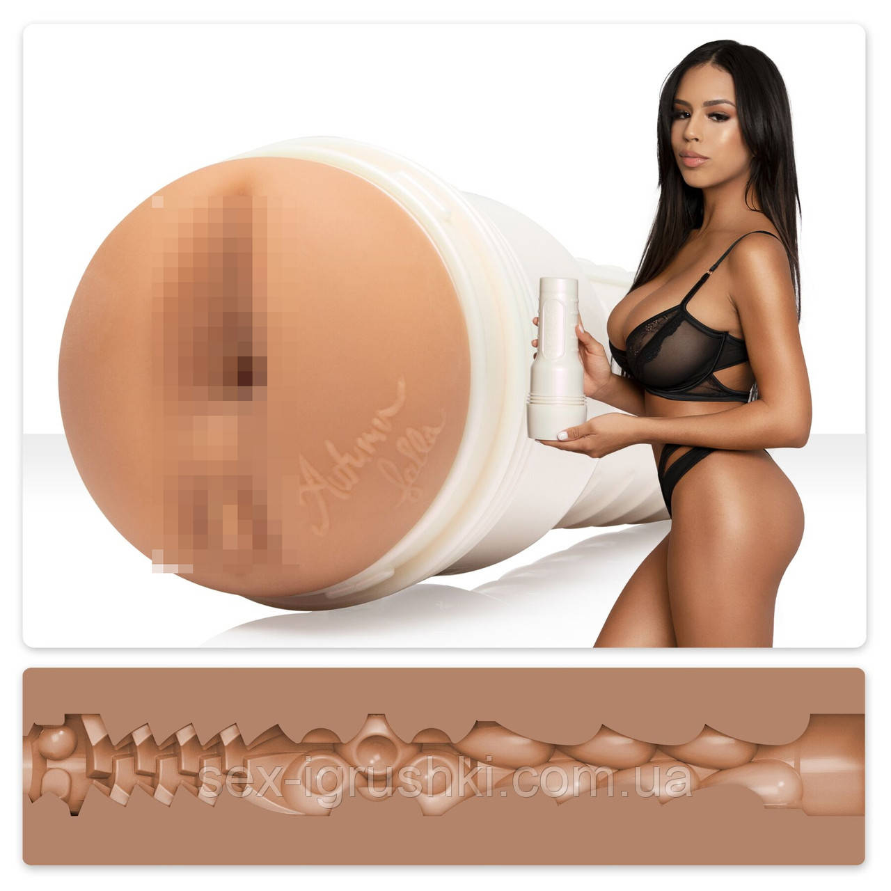 Мастурбатор Fleshlight Girls: Autumn Falls - Peaches, за зліпком ануса, дуже ніжний SO5513