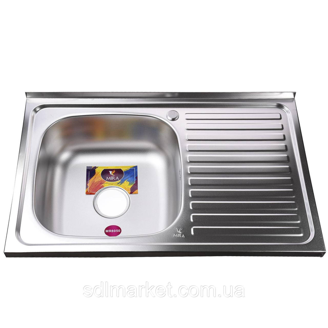 Мойка кухонна Mira MR 8050 L D Decor Left