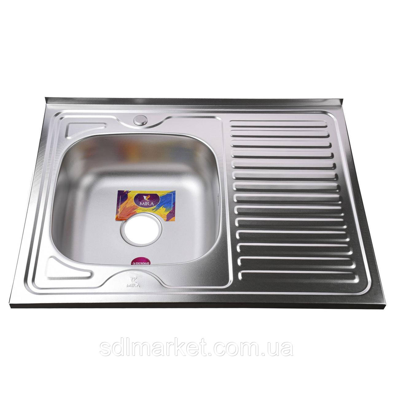 Мойка кухонна Mira MR 8060 L D Decor Left