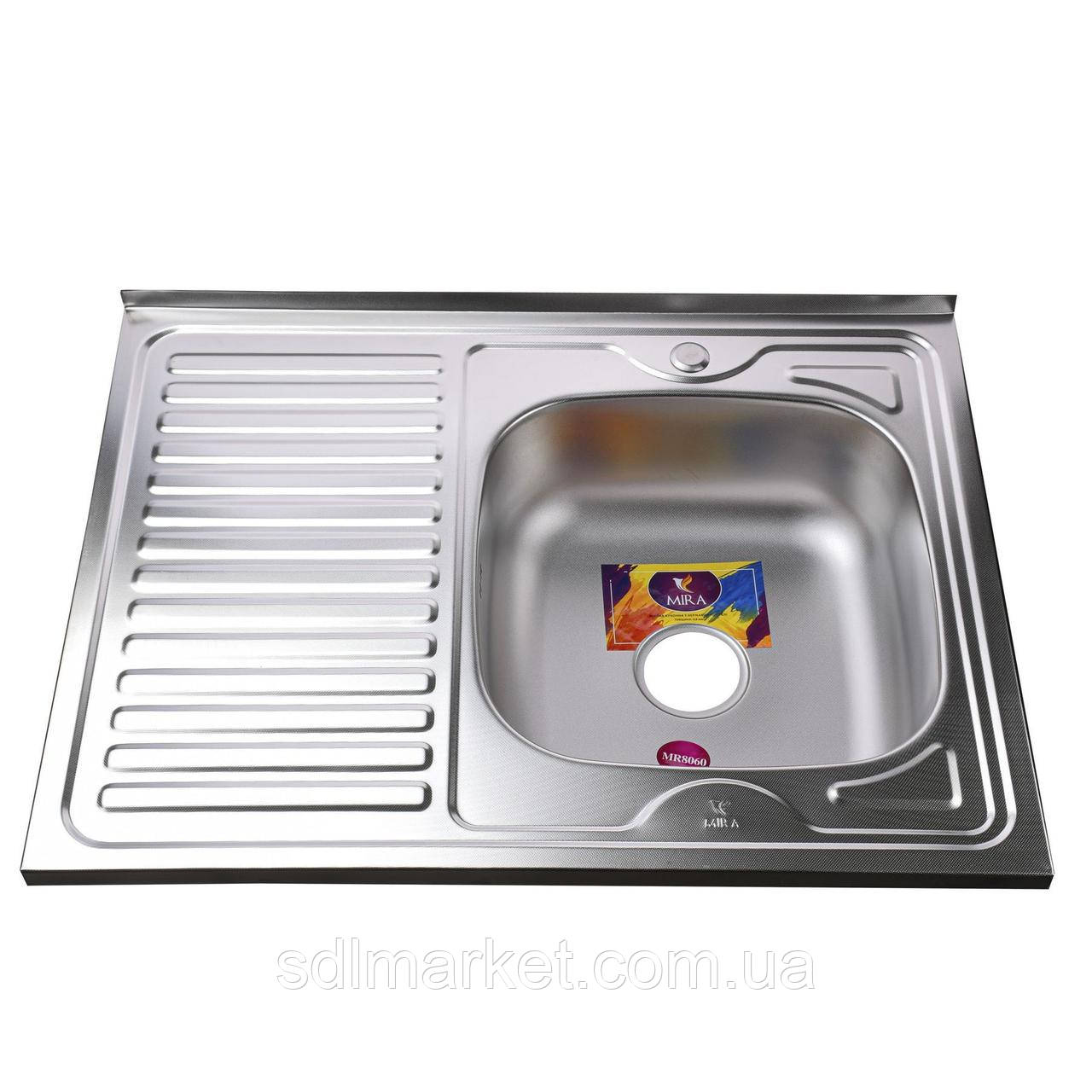 Мойка кухонна Mira MR 8060 R D Decor Right