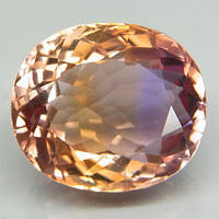 Шикарний аметрин високої якості 13.57 ct 16.2 x 14 x 9.7 мм.