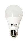 Лампа світлодіодна Iskra LED ECONOM 12W (аналог 70 Вт) цоколь E27 колба A60 4000K (білий світ), фото 2