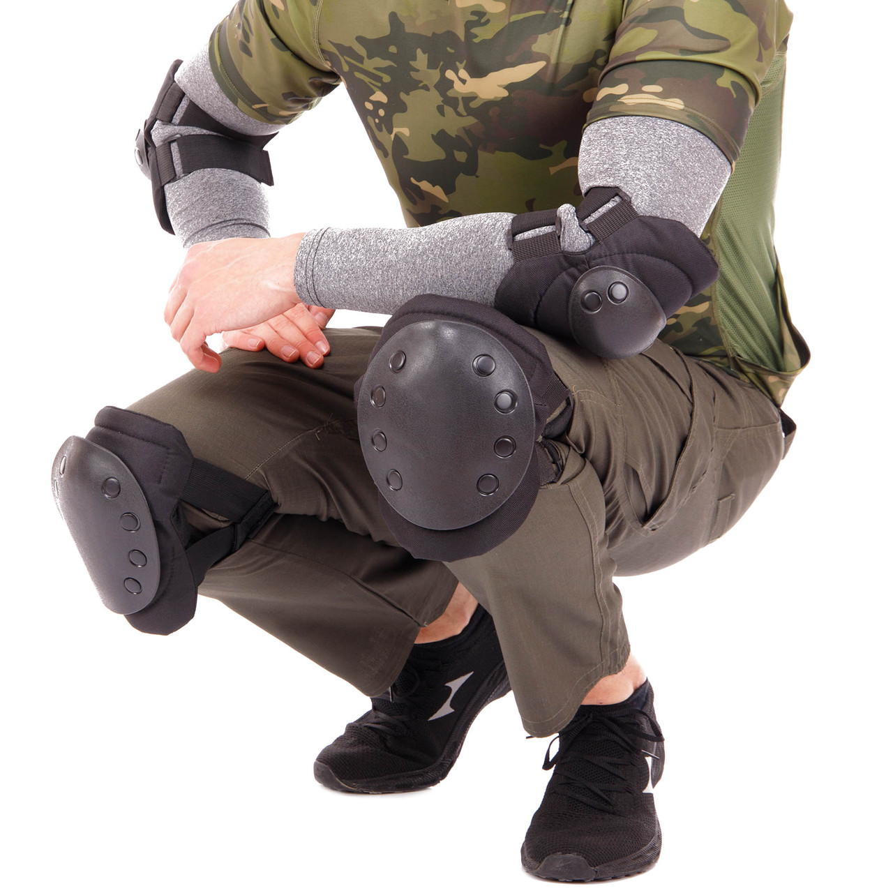 Захист тактичний наколінники, налокітники SP-Sport (TY-7496), фото 1