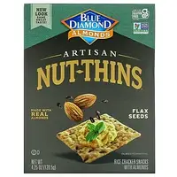 Blue Diamond, Крекеры с семенами льна Artisan Nut-Thins, 4,25 унции (120,5 г) Киев